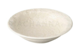[CRJ0118] White Ikaishi Bowl 6.5" (Discontinued)