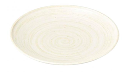 [CRJ0256] Round Plate 10" (Risshun Brush)