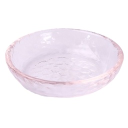 [GLS0106] Glass Sauce Dish 9 cm (Pink)