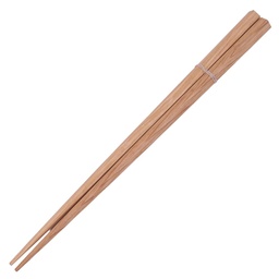[WOD0096] Oak Wood Pentagon Chopsticks 23 cm
