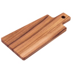 [WOD0125] Teak Wood Cutting Board 9x20 cm