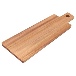 [WOD0126] Teak Wood Cutting Board 9.5x25 cm