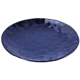 [CRM0842] Round Plate 10"  (Deep Blue)