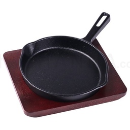 [KJP0903] กระทะร้อนวงกลม TOKIWA มีด้าม 20 ซม.