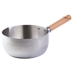[KST0604] Stainless Steel Yukihira Pot 20 cm (18-8)