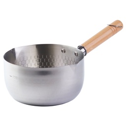 [KST0605] Stainless Steel Yukihira Pot 22 cm (18-8)