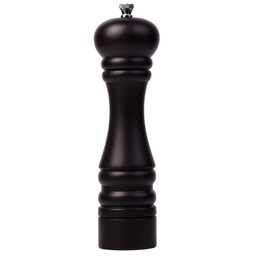 [KIT0298] 木製 ペッパー ミル 25 cm (茶黑)