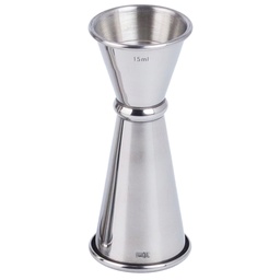 [KST0620] Stainless Steel Jigger 15/30 ml (18-8)