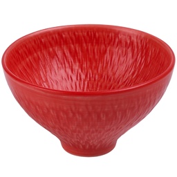 [CRM1125] ถ้วยกลมอาเมะสีแดง 3.25 นิ้ว